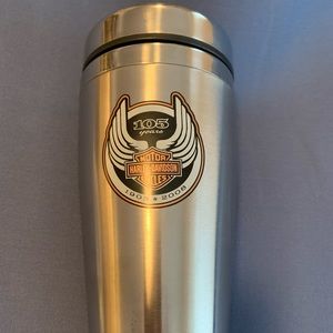 Harley-Davidson travel cup & stickers